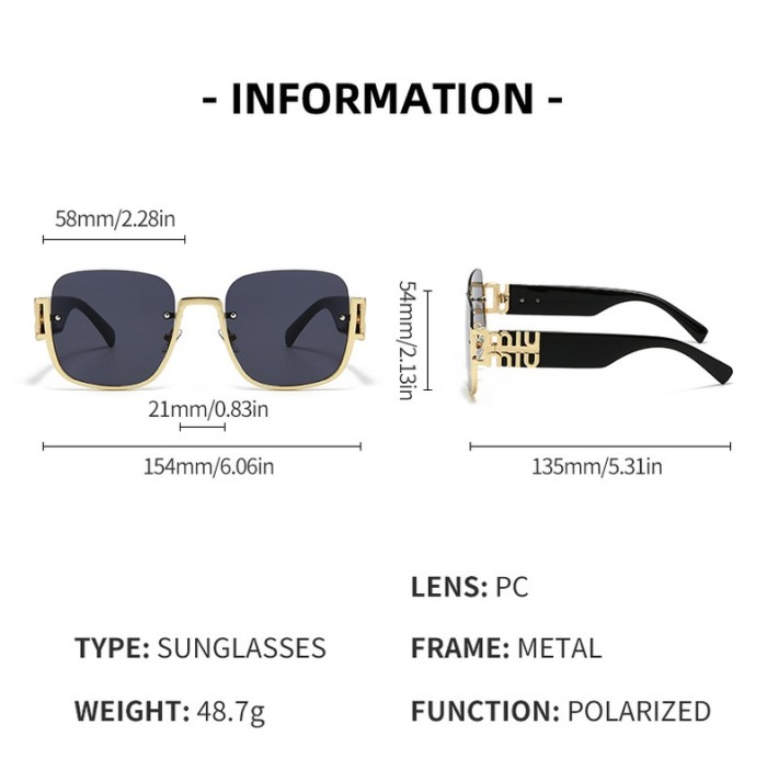 Blue light blocking sunglasses with the box and case ,G25-1643-1647