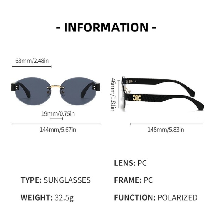 Blue light blocking sunglasses with the box and case ,G25-1674-1680