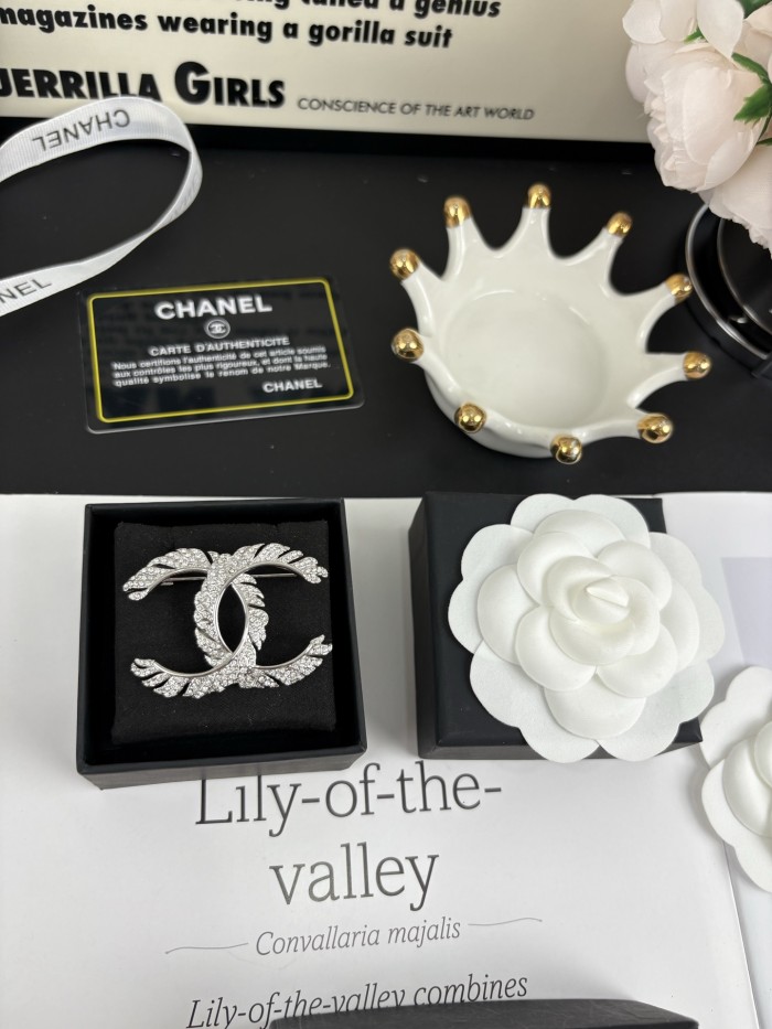 Brooch earring  jewelry ,with box,  J25-99-100