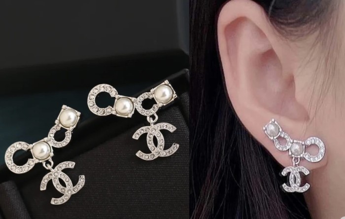 Earring  jewelry ,with box,  J25-107