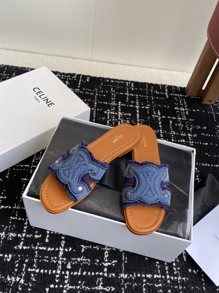 Women flat slipper shoes, with box, size 35-41, SS50-216