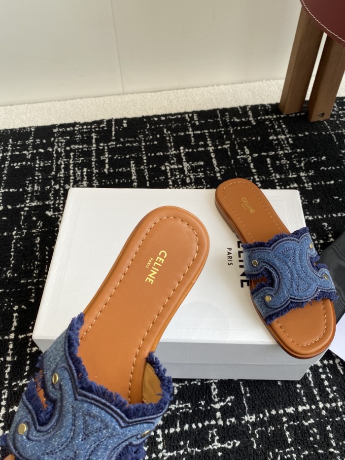 Women flat slipper shoes, with box, size 35-41, SS50-216