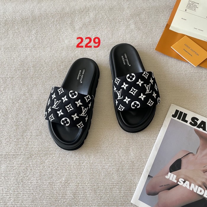 Women flat slipper shoes, size 35-42, SS50-229