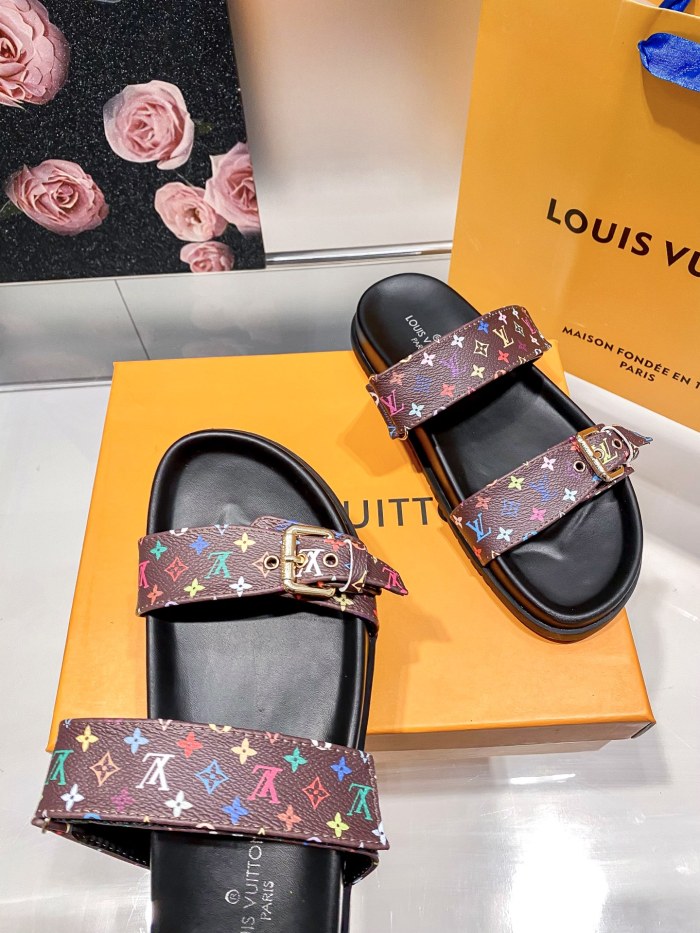 Women flat slipper shoes, size 35-42, SS50-225