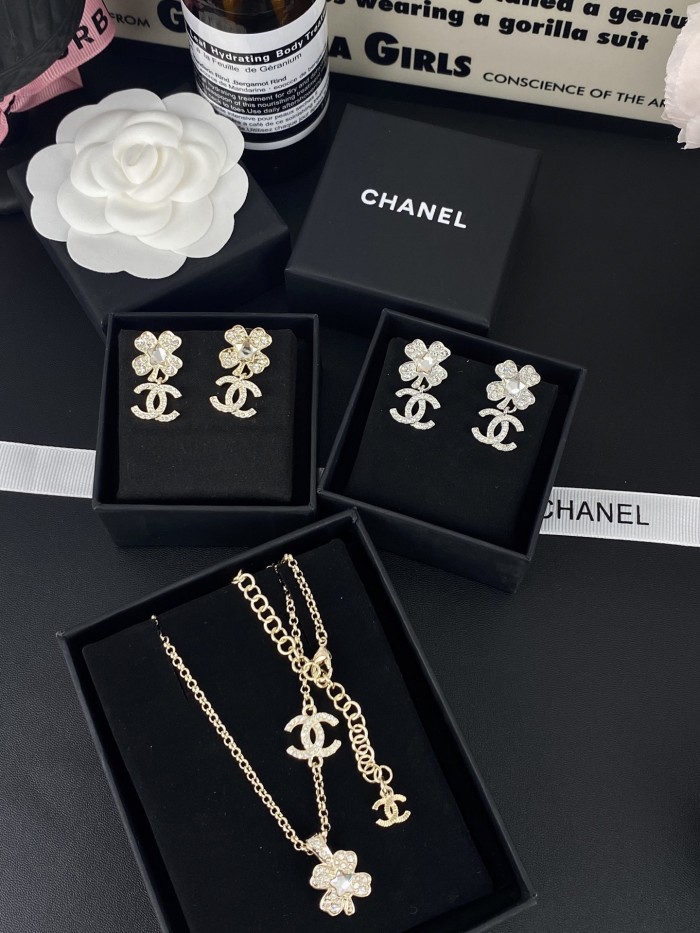 Necklace earring jewelry ,with box,  J25-115-117