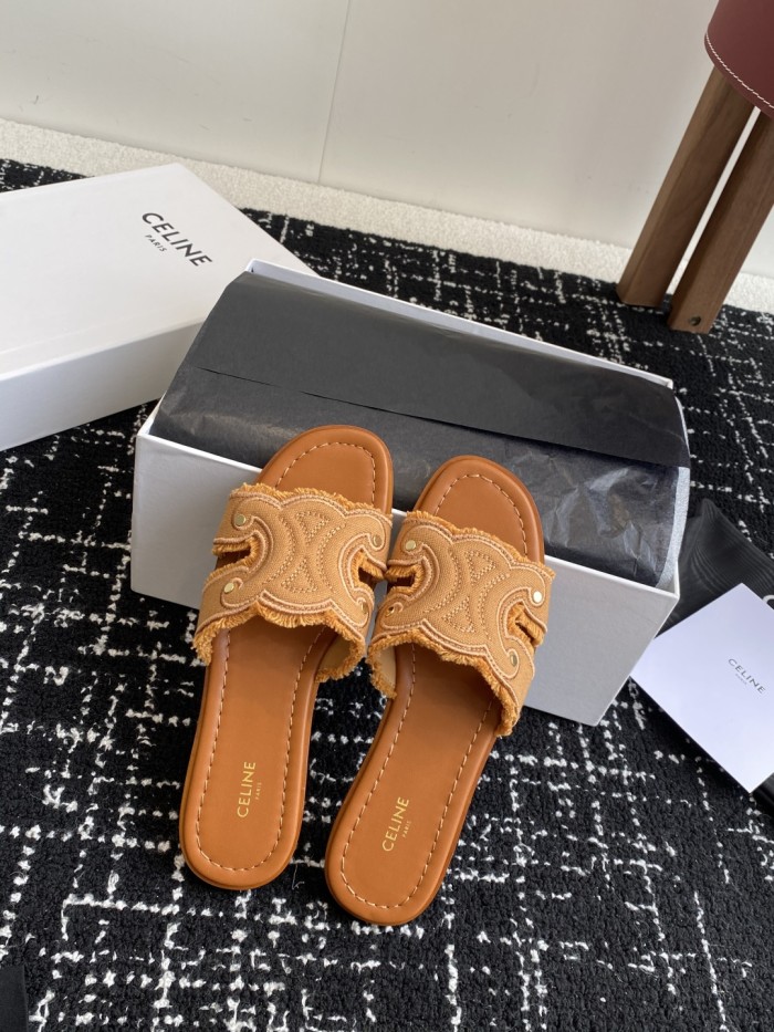 Women flat slipper shoes, with box, size 35-41, SS50-215