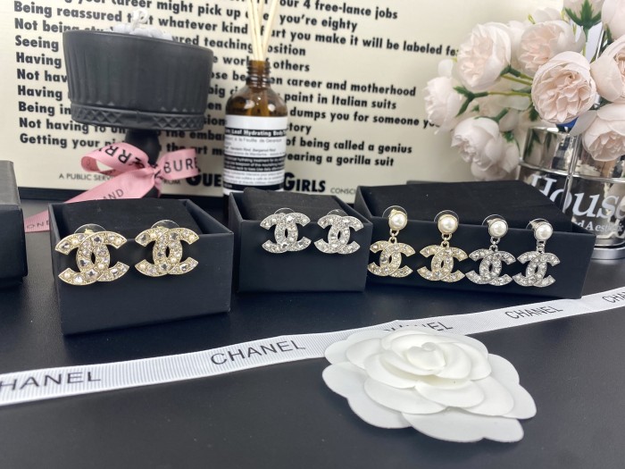 Earring  jewelry ,with box,  J25-110-113