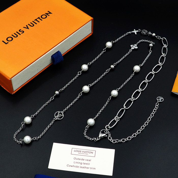 Necklace jewelry ,with box,  J25-123-124
