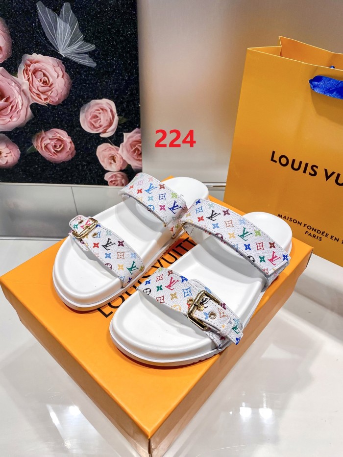 Women flat slipper shoes, size 35-42, SS50-224