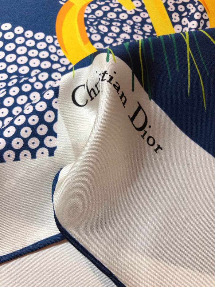 Cotton silk scarf, size 90x90cm, SF20-13