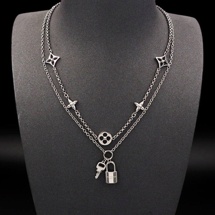 Necklace jewelry ,with box,  J25-127-130