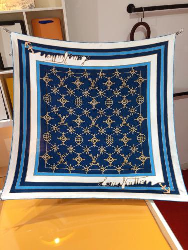 Cotton silk scarf, size 90x90cm, SF20-18