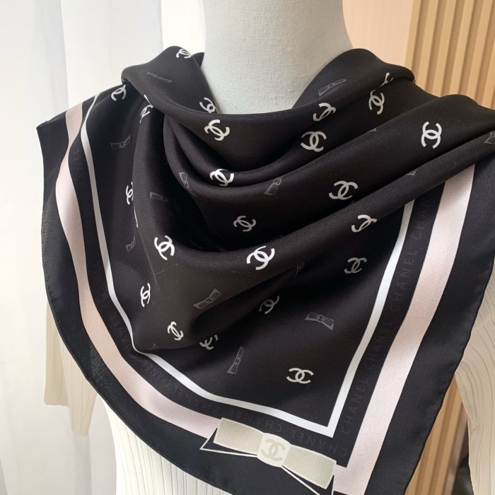 Cotton silk scarf, size 90x90cm, SF20-24