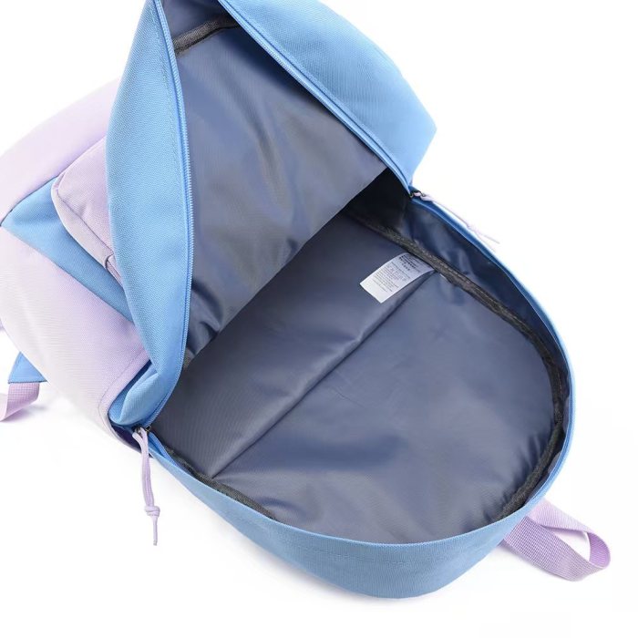 Waterproof Oxford backpack school bag ,  no box, size 32x16x45cm , B28-187-190