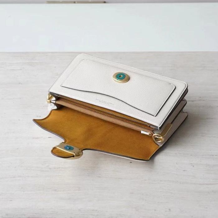 Split eather bag ,4A ,size 26*15*8cm,no box,  B68-136-137