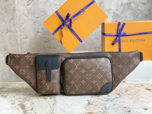 Canvas and leather bag,top quality, no box,with dust bag size 50*15.4*4cm, B150-14