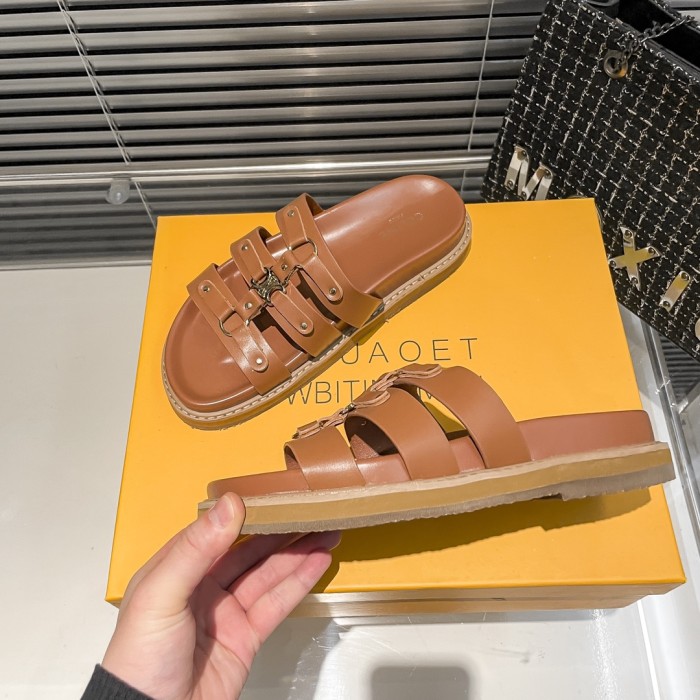 Women flat slipper shoes,  size 35-40, SS60-3063-3065
