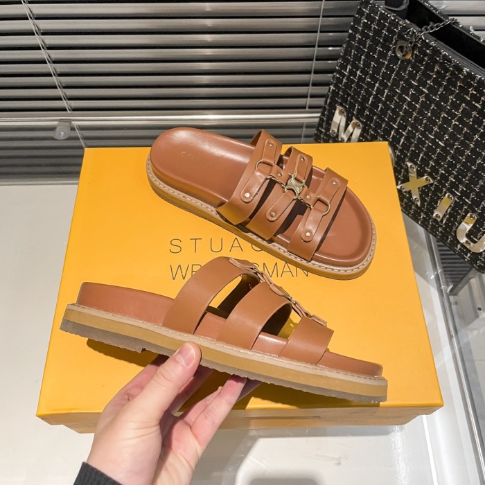 Women flat slipper shoes,  size 35-40, SS60-3063-3065