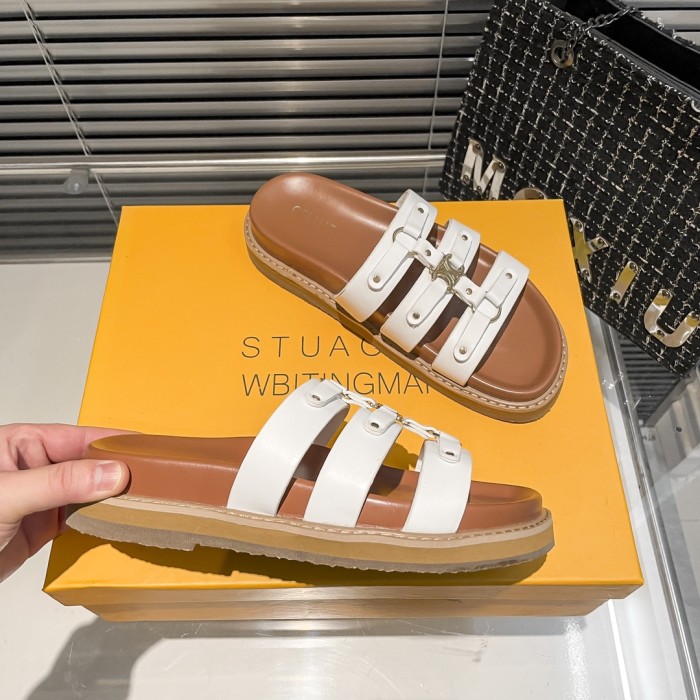 Women flat slipper shoes,  size 35-40, SS60-3063-3065