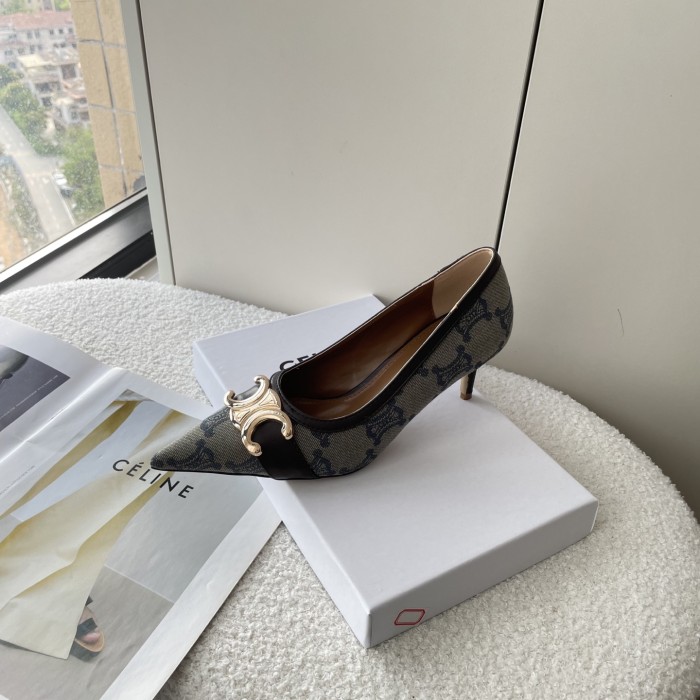 Women heel shoes,heel 6cm,size 34-42, SS60-3153