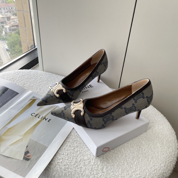 Women heel shoes,heel 6cm,size 34-42, SS60-3153