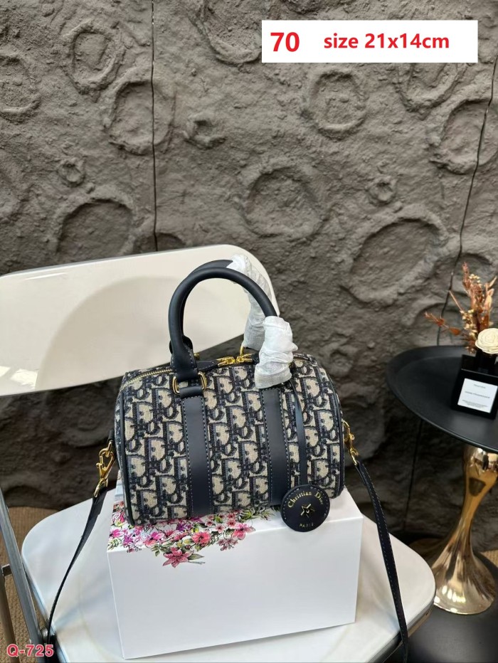 Split leather canvas bag ,4A ,no box,  B80-70-71