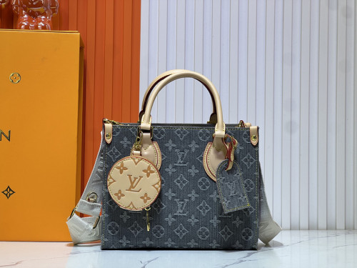 Split leather canvas bag ,4A ,size 25x19x11.5cm,no box,  B80-94