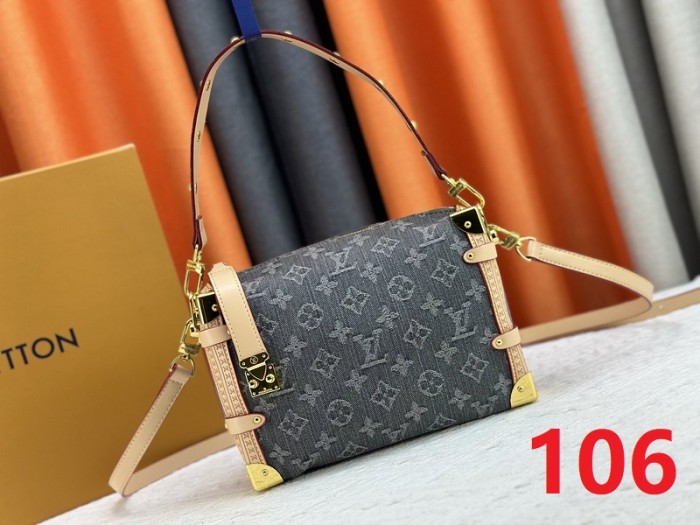 Split leather denim bag ,4A ,size 21x14x6cm,no box,  B80-106