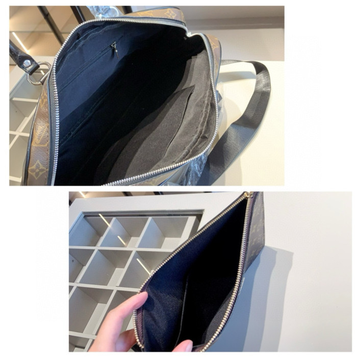 Split leather bag ,4A ,no box,  B75-281