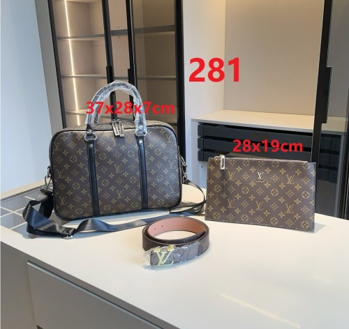 Split leather bag ,4A ,no box,  B75-281
