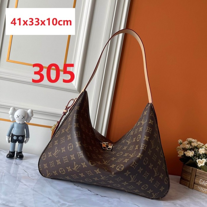 Split leather bag ,4A ,size 32.5x22x9cm/41x33x10cm,no box,  B75-298-305