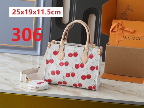 Split leather bag ,4A ,size 25x19x11.5cm/34x26x13cm,no box,  B75-306-309