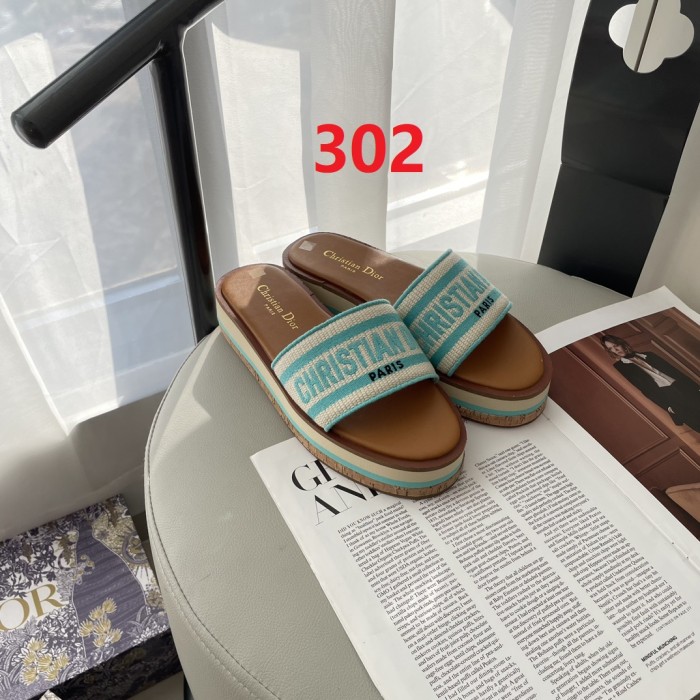 Women flat slipper shoes,  size 35-42, SS50-302