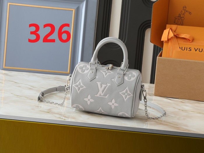Split leather bag ,4A ,size 20.5x13.5x12cm,no box,  B75-326-327