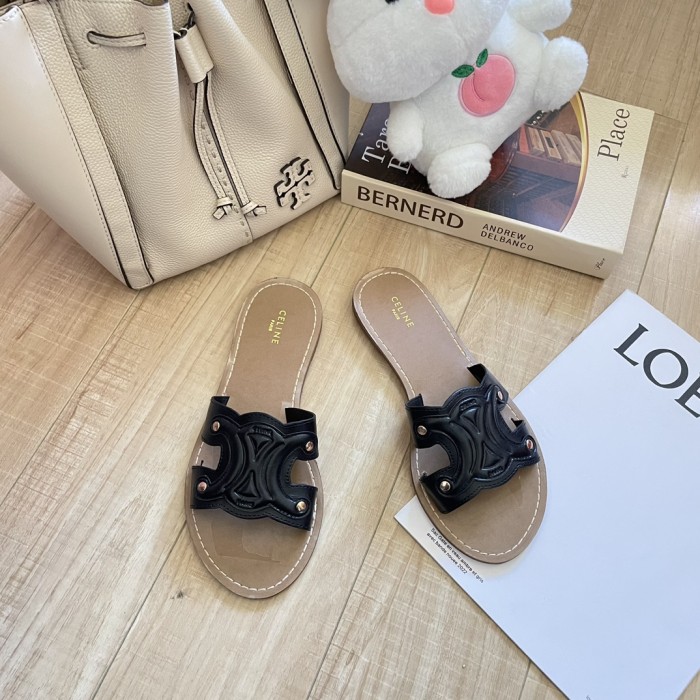 Women flat slipper shoes,  size 35-41, SS50-307-310