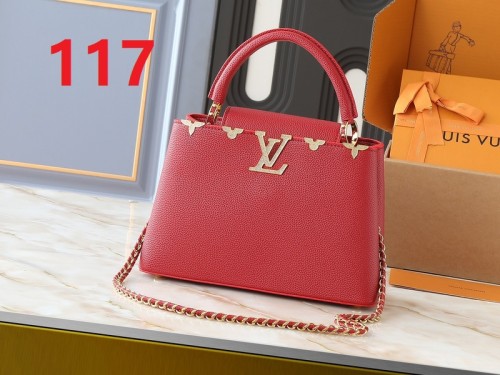 Split leather bag ,4A ,size 21x14x8cm/27x17.3x9cm/31.5x20x11cm,no box,  B98-117-120