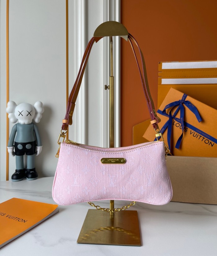 Split leather denim bag ,5A ,size 24.5x13.5x6.5cm,no box,  B88-273