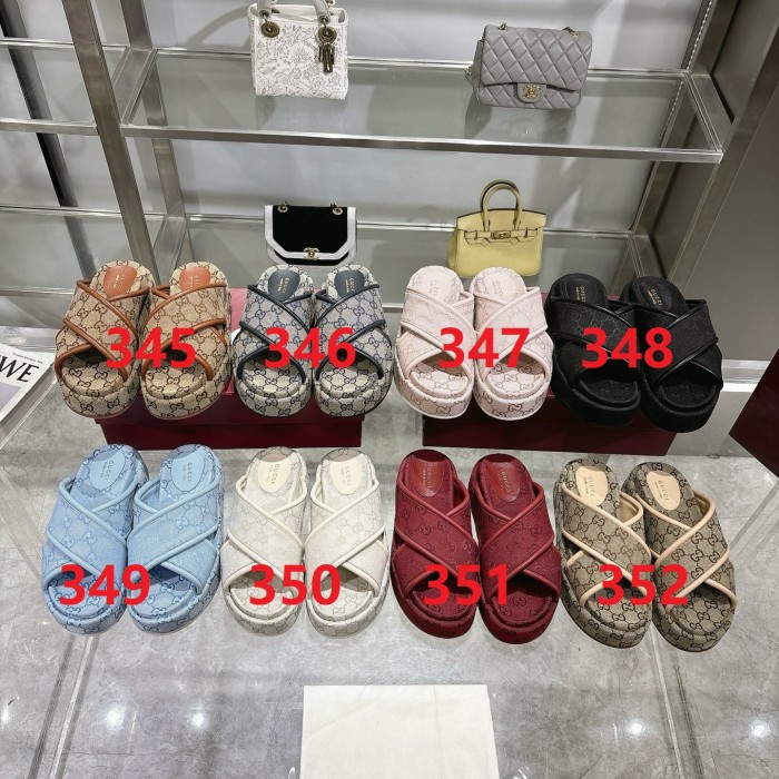 Women flat slipper shoes,  size 35-44, SS50-345-352