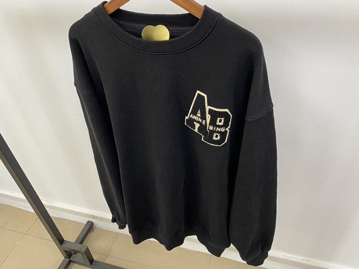 Women's fashion embroidered crew neck loose hoodie clothes, S-M-L,CL78-147