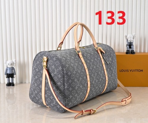 Split leather denim bag ,4A ,size 50x29x22cm,no box,  B98-133