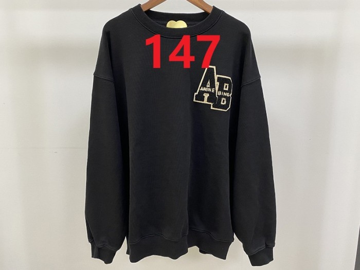 Women's fashion embroidered crew neck loose hoodie clothes, S-M-L,CL78-147