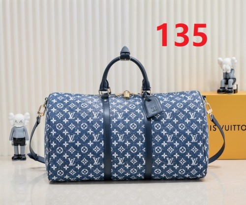 Split leather denim bag ,4A ,size 50x29x23cm,no box,  B98-135-136