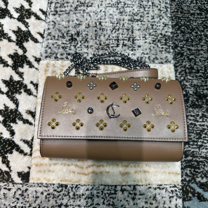 Leather bag ,5A ,size 23.5x6x14cm,with box,  B110-350
