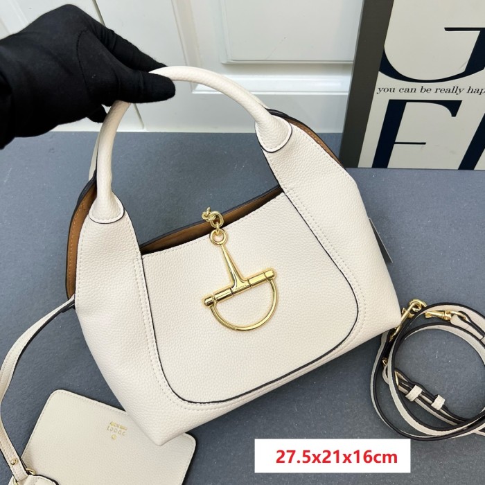 Leather bag ,5A ,size 27.5x21x16cm,no box,  B110-330