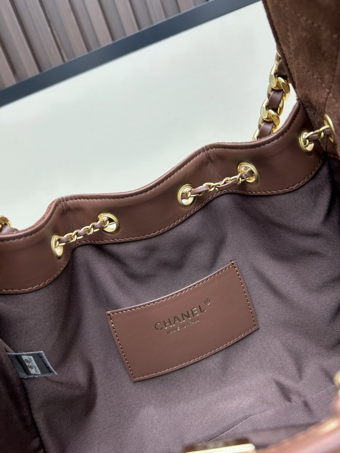 velvet-finish leather bag ,5A ,size 30x26x14cm,no box,  B110-322
