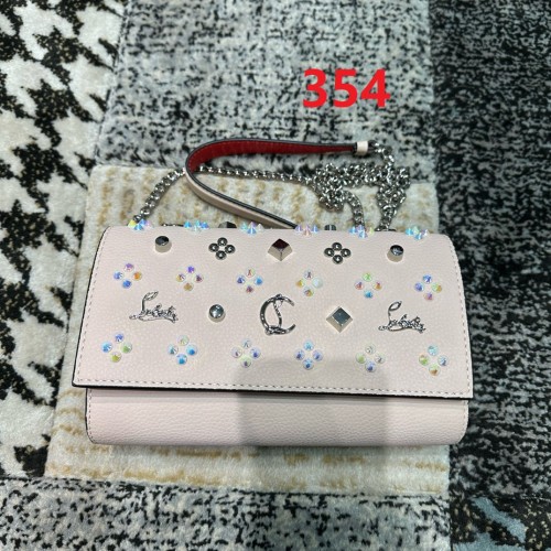 Leather bag ,5A ,size 23.5x6x14cm,with box,  B110-354