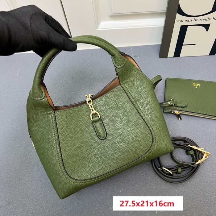 Leather bag ,5A ,size 27.5x21x16cm,no box,  B110-328