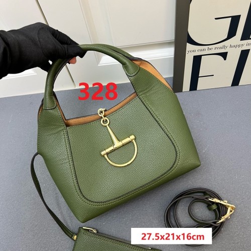 Leather bag ,5A ,size 27.5x21x16cm,no box,  B110-328