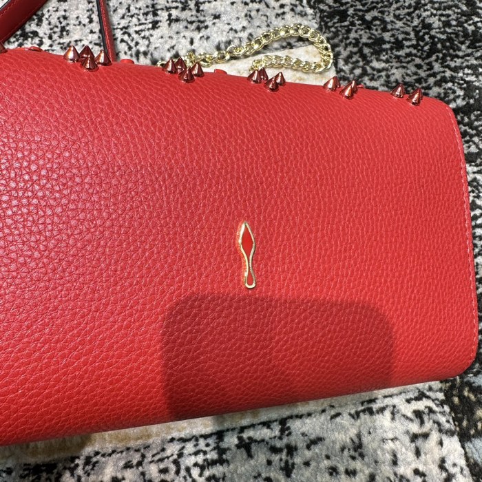 Leather bag ,5A ,size 23.5x6x14cm,with box,  B110-359