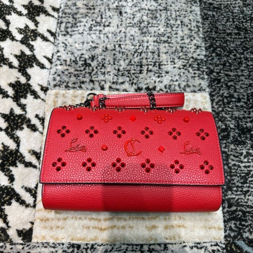 Leather bag ,5A ,size 23.5x6x14cm,with box,  B110-349